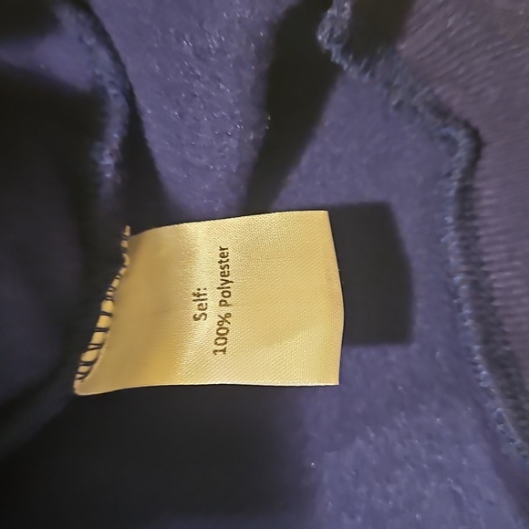 Chic Soul NWT Navy V-neck Sweatshirt Size XL - Picture 7 of 8